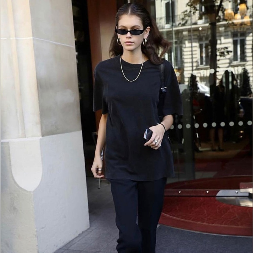 ROBERI & FRAUD Black Frances Sunglasses